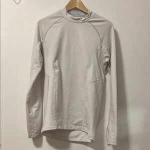 Nike Pro White Long Sleeve Shirt